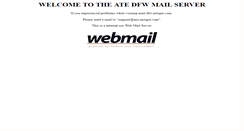 Desktop Screenshot of mail.dfw.airtiger.com