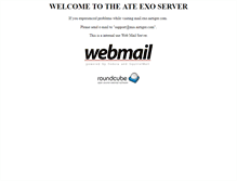 Tablet Screenshot of mail.exo.airtiger.com